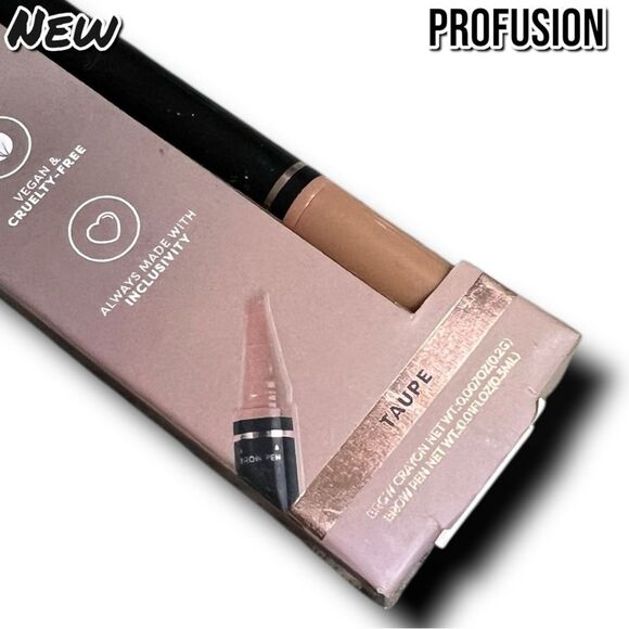 New NIB Profusion Good Brow Day Brow Define Duo – Taupe - Picture 7 of 8